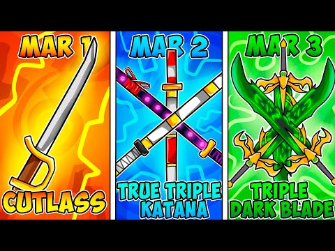 Dominé TODAS las Espadas de BLOX FRUITS!