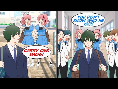 Genius twins who look down on me at an F-rank high school [Manga Dub]