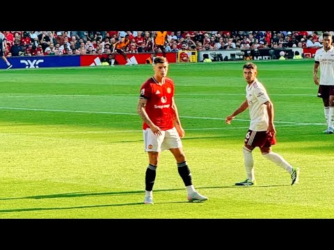 Manchester United Fans Reaction to Benjamin Sesko’s Debut vs Arsenal 