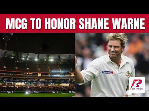 A historic initiative in the Boxing Day Test to honor the legendary spinner Shane Warne.