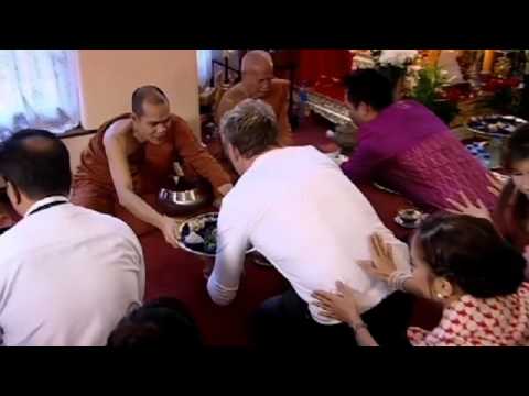 Buddhist Monks sample Ramsay's Pad Thai | The F Word