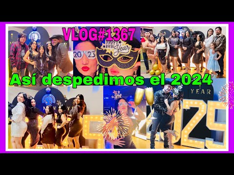 VLOG1367ASI DESPEDIMOS EL 2024🥂Y RECIBIMOS EL 2025🥂LA PASAMOS DE LO MEJOR🎉DISFRUTAMOS COMO NUNCA🙌😁🎉🥂