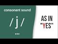 Understanding the /j/ Sound in English