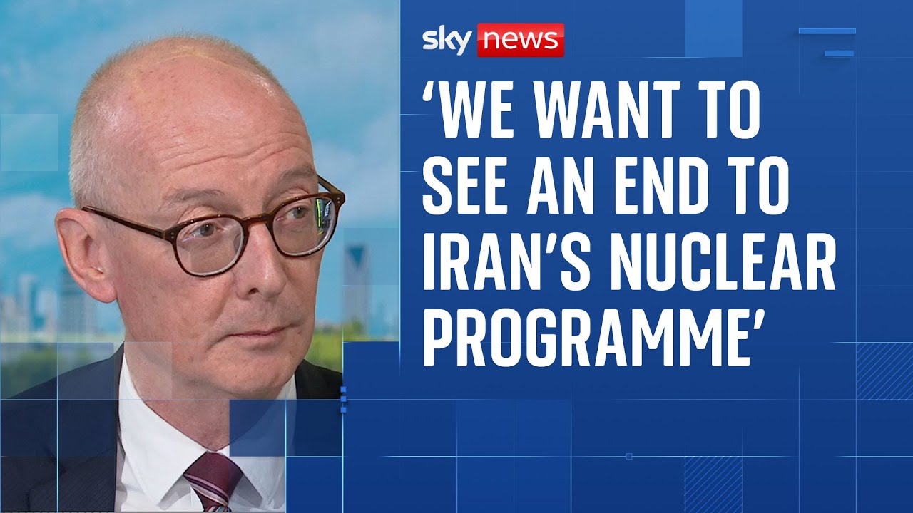 UK ‘not disappointed’ by US strikes on Iran, says minister