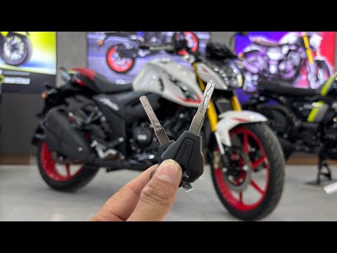 All New TVS Apache RTR 160 4V USD Forks First Impression Review | K2K Motovlogs