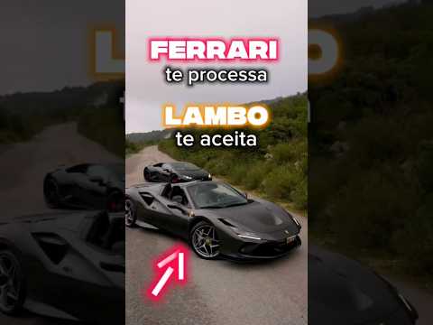Por que a Ferrari proíbe e a Lamborghini incentiva...