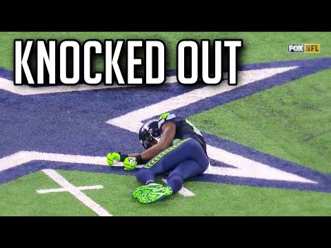 NFL Knocked Out Hits || HD *Warning*