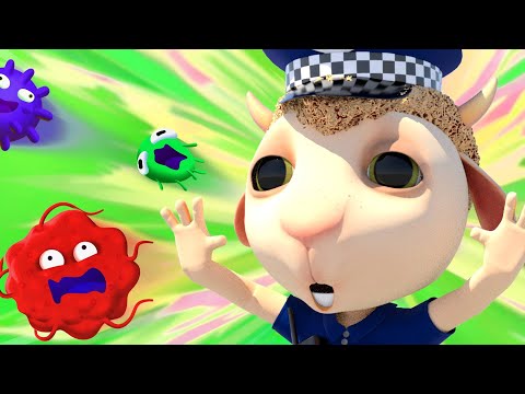 Beware Of Germs, So As Not To Get Sick | Cartoon for Kids | Dolly and Friends - Thailand