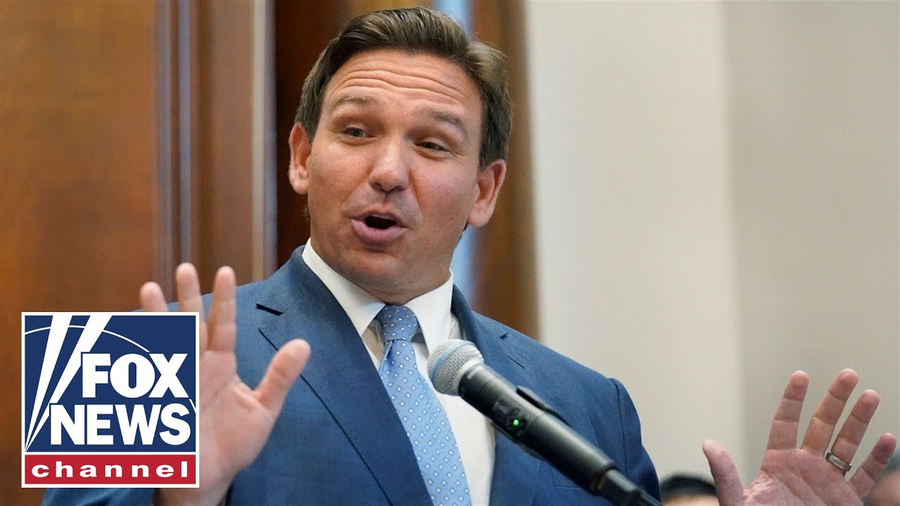 Florida Gov. DeSantis holds a press conference￼