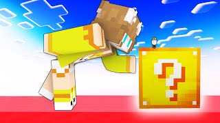 Joining Ultimate Lucky Block Race to BUY FURNITURES in Minecraft