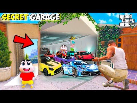 Franklin Unlocking The Most Secret Garage In His House GTA 5 ! | GTA 5 AVENGERS