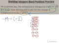 Mastering Integer Word Problems