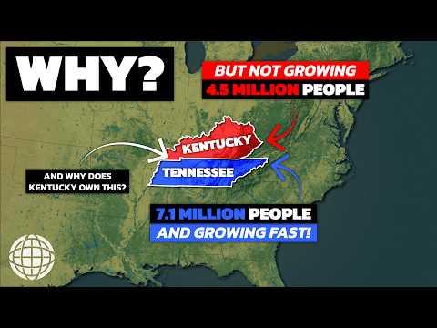 Why So Few Americans Live In Kentucky As Compared To Tennessee