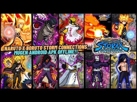 NEW!! NARUTO x BORUTO Ninja STORM Connections Mugen Android OFFLINE💯 - 200 Characters Update 2024🔥