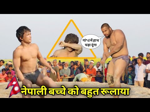 पूरी जनता के सामने पीटा देबा थापा का छोटा भाई New kushti deva thapa brother 2025...