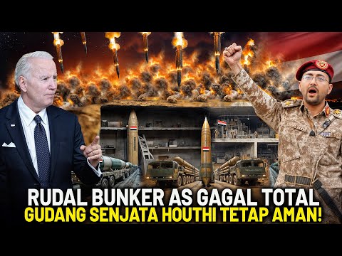 DETIK-DETIK RUDAL AS DIPERMALUKAN GAGAL HANCURKAN BUNKER YAMAN! H0UTI Siapkan Serangan Balasan?