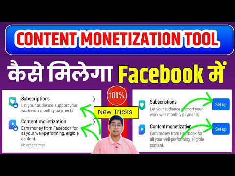 Facebook Monetization Tools Enable 💰; Unlock Content Monetization Tools