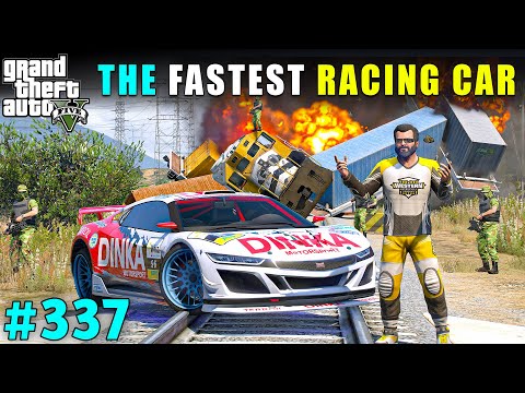 MICHAEL STEALING THE FASTEST RACING CAR | GTA V GAMEPLAY #337 | GTA 5