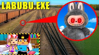 МОЙ ДРОН СНЯЛ LABUBU.EXE в Реальной Жизни в МАЙНКРАФТ ВИДЕО ДЕВУШКА НУБ И ПРО MINECRAFT