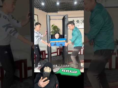 WOW! COMPRESSED ILLUSION TRICK REVEALED 🎩🪄 #magic #foryou #tricks #shorts #youtubeshorts #ytshorts