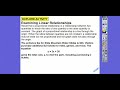 Linear Relationships and Equations