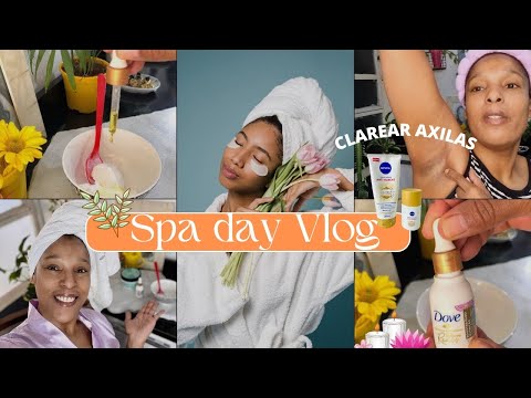 SPA DAY COMPLETO  EM CASA| PRODUTO PARA CLAREAR AXILAS, HIDRATANTE CHEIROSO, SKINCARE, AUTOCUIDADO