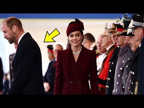 William's Cheeky Reaction as Catherine Struggles While Qatari State Visit!