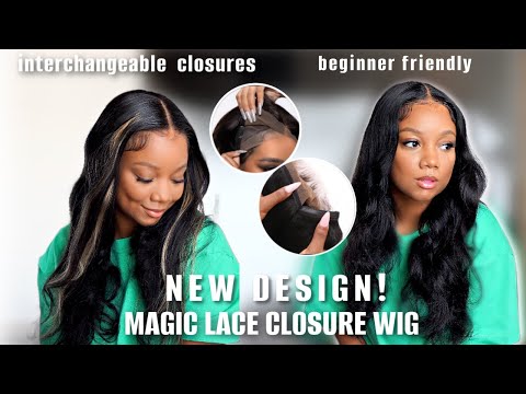 NEW MAGIC LACE WIG ✅ Interchangeable Closures | Versatile + Beginner Friendly Wig ft. Unice Hair