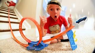 $10 Hot Wheels Track → ULTIMATE Trick Shot!