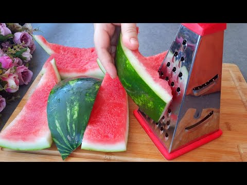 😱Karpuz Kabuğunu Sakın Çöpe Atmayın RENDELEYİN❗️Bu Tarif Aklınızı Başınızdan Alacak💯 Nefis 👌