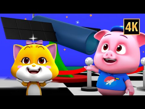 Space Tripping, Educational Animated Funny Cartoon Show for Kids
