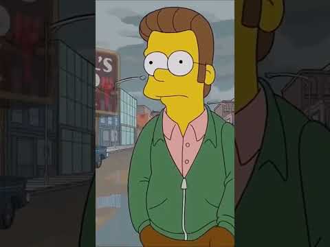 El Pasado Oscuro de Flanders 😰😰 #shortsfeed #ytshorts #sabiasque #simpsons #thesimpsons
