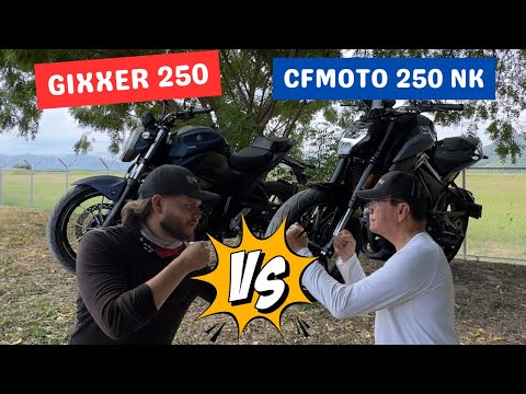 😱🔴 Comparativo entre Suzuki Gixxer 250 vs. CFMOTO 250 NK FUN. ¿Cuál es la mejor?