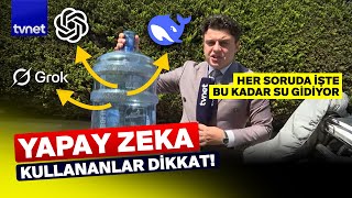 Yapay zeka içme suyumuzu tüketiyor! ABD'li şirketlerin umurunda değil
