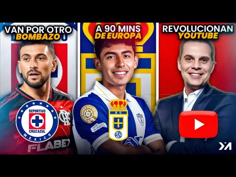 Elías Montiel, listo para ir a Europa; Cruz Azul arma TRABUCO; Martinoli y García ROMPEN Youtube