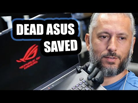 Asus G814 Laptop Repair - No Power, No Charging Light
