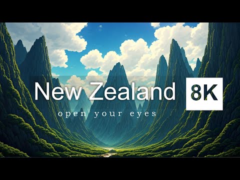 New Zealand's Best 8K Scenery: ULTRA HD 240 fps ( 8K / 4K TV)