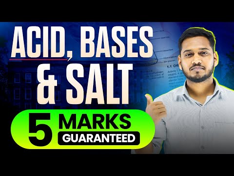 Class 10 - Acids, Base and Salts 🔥| Science | Chlor Alkali Process | Kunal Pandey  #class10 #cbse