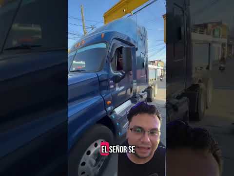 No cualquier camionero puede dar vuelta ahí