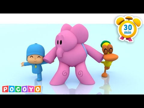 ⛸️ Pocoyo'nun yeni oyuncakları 🛹 (30 dakika) Pocoyo 🇹🇷 Türk Resmi Kanal Çocuklar için Çizgi Filmler