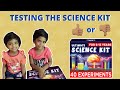 Science Experiments and Outcomes