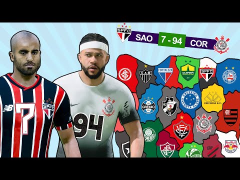 FIFA IMPERIALISMO BRASILEIRÃO, mas Número da Camisa = Pontos por Gol 👑