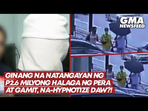 Ginang Na Natangayan Ng P Milyong Halaga Ng Pera At Gamit Na