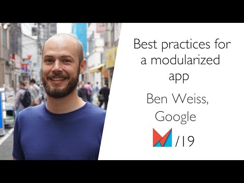 Best practices for a modularized app