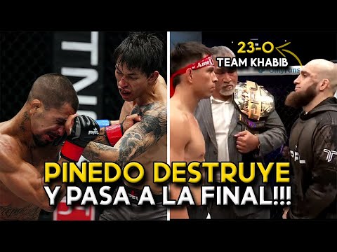 Jesús Pinedo NOQUEA de forma BRUTAL y enfrentará a AMIGO de Khabib en la FINAL!!! | PFL 5 Resumen