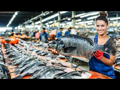 How Tilapia Farms Raise Billions Of Fish And Process Millions Tons Of Tilapia – Tilapia In Factory