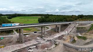 Sprengung der Talbrücke Ottfingen der Tag danach Teil 1