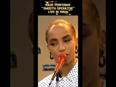 Sade performs “Smooth Operator” live in 1984. #musichistory #music