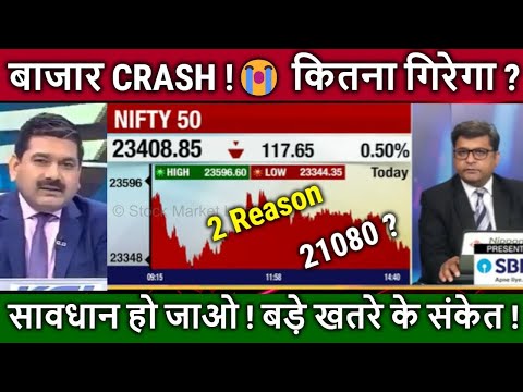 सोमवार मार्केट खोलते ही😔 Crash😂 monday market prediction, market prediction