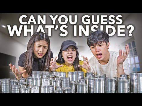 Mystery Tin Can Challenge! | Ranz and Niana